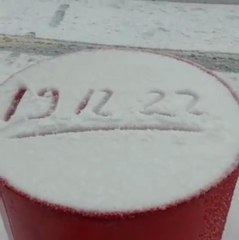 KARTEPE BEYAZA BÜRÜNDÜ