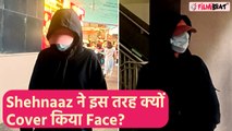 Shehnaaz Gill ने आखिर Media से क्यों छिपाया Face?Full Face Mask में Airport पर हुईं Spot,Video Viral