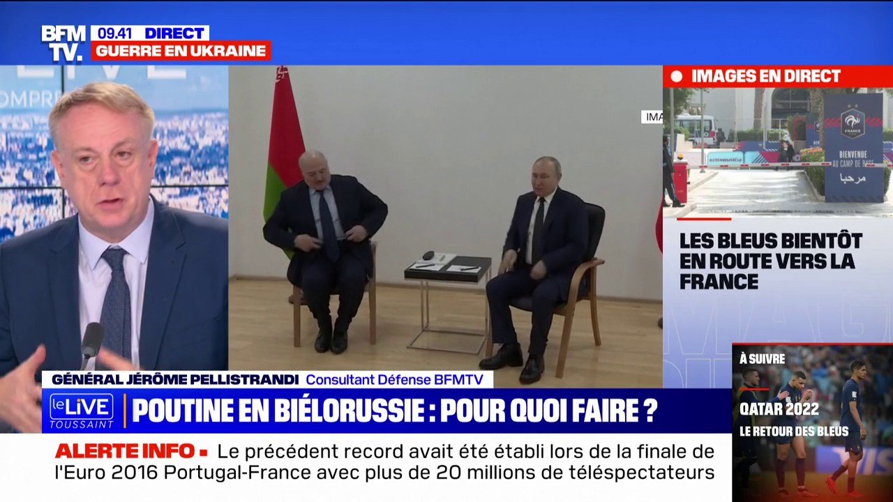 Biélorussie: Vladimir Poutine est attendu ce lu...