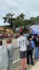 Ballerina Dances Inside of Life-Sized Snow Globe