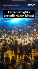 Letran Knights are still NCAA kings  #NCAA