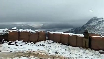 Mehmetçik eksi 25'te vatan nöbetinde