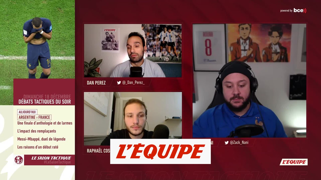 Le salon tactique : France-Argentine, l'analyse de Dan Perez - Foot - CM 2022