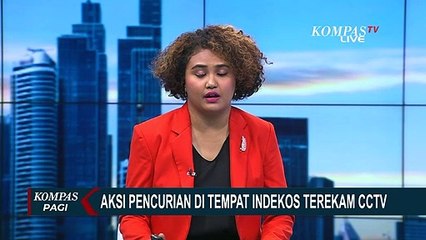 Aksi Pencurian di Indekos Daerah Jakarta Selatan Terekam CCTV!