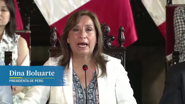 Dina Boluarte: Señores congresistas, no busquen excusas para no adelantar las elecciones