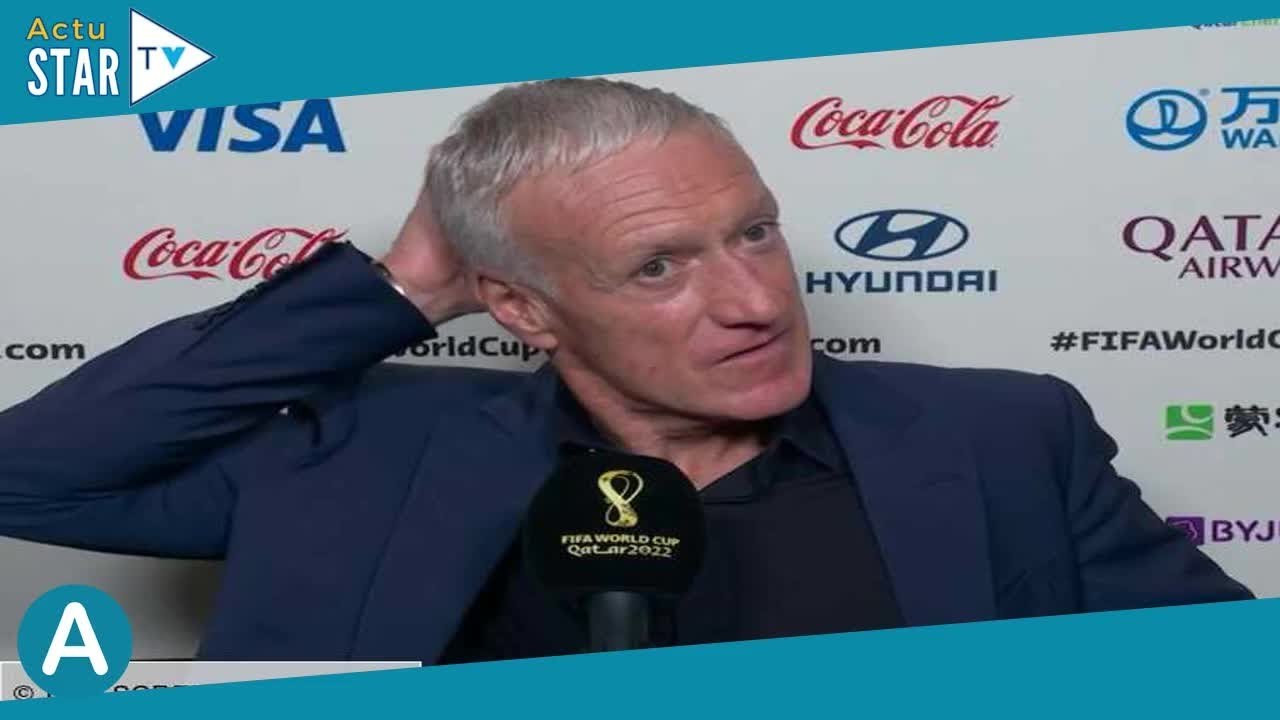Finale de la Coupe du monde : les mots durs de Didier Deschamps sur la première mi-temps des Bleus f