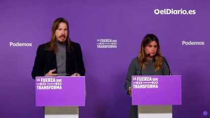 Podemos, a Alberto Rodríguez: “Se debe integrar él, su proyecto surgió de la nada”