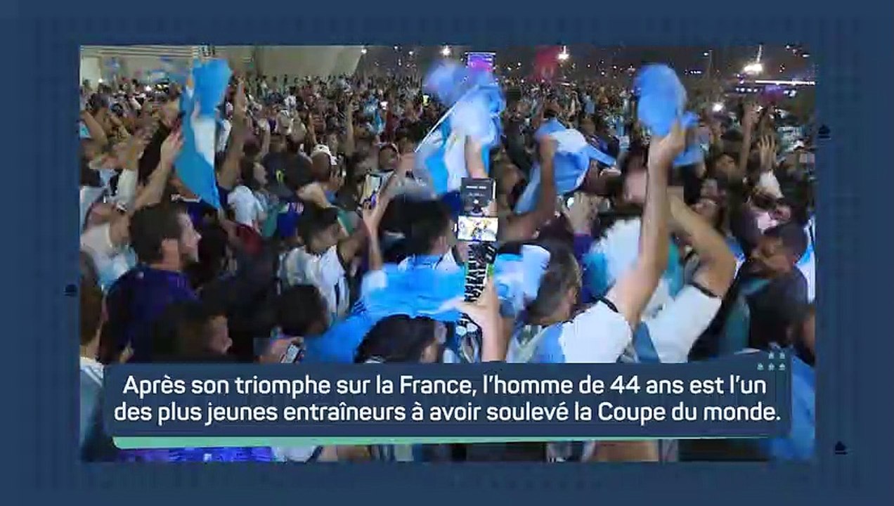 Qatar 2022 - Scaloni, sur le toit de l'Argentine et du monde