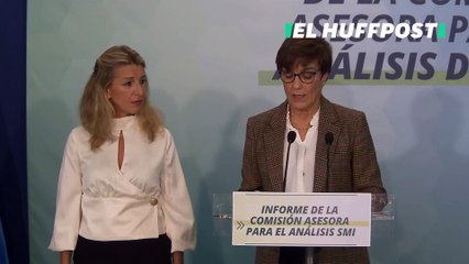 Inmaculada Cebrián López, sobre la Comisión Asesora para el Análisis del (SMI): "La comisión deduce que incremento de SMI, partiendo del 1.000 se puede encontrar en horquilla en el rango más alto variación del 8,2%"