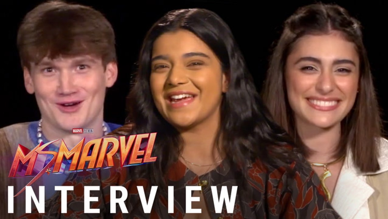 Ms. Marvel' Interviews | Iman Vellani, Matt Lintz, Yasmeen Fletcher And More!
