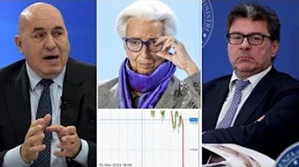 Bce, Guido Crosetto Se tra 6 mesi l'economia sarà disastrata