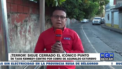 Download Video: ¡Terror! Cerrado por extorsión continúa el icónico Punto de Taxis Kennedy-Centro