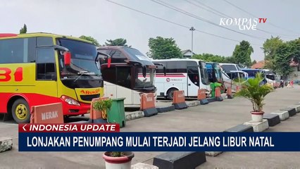 Lonjakan Penumpang di Kampung Rambutan Mulai Terjadi Jelang Libur Natal