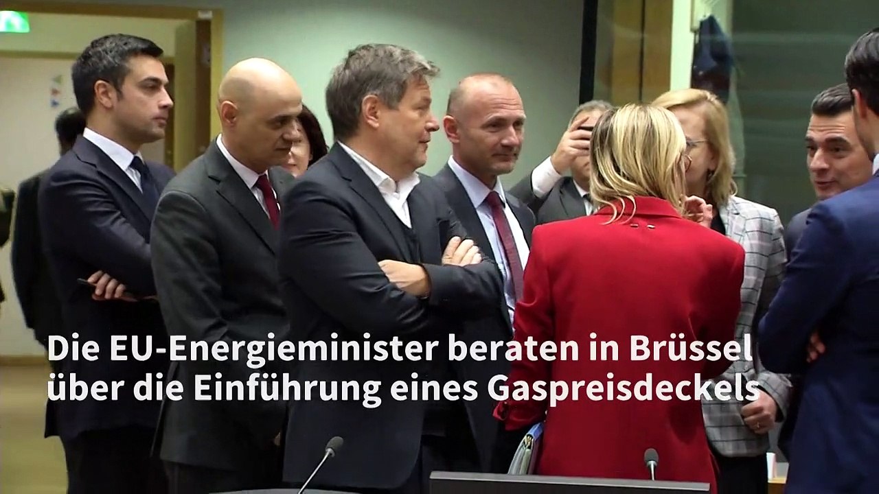 Eu-energieminister diskutieren über gaspreisdeckel