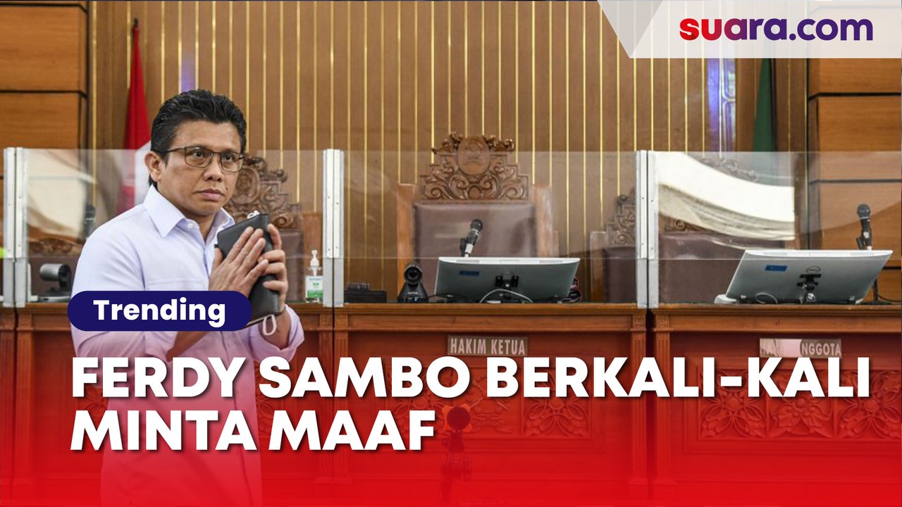 Ferdy Sambo Berkali-kali Minta Maaf, Hakim: Sayang Tak Bisa Tahan Emosi