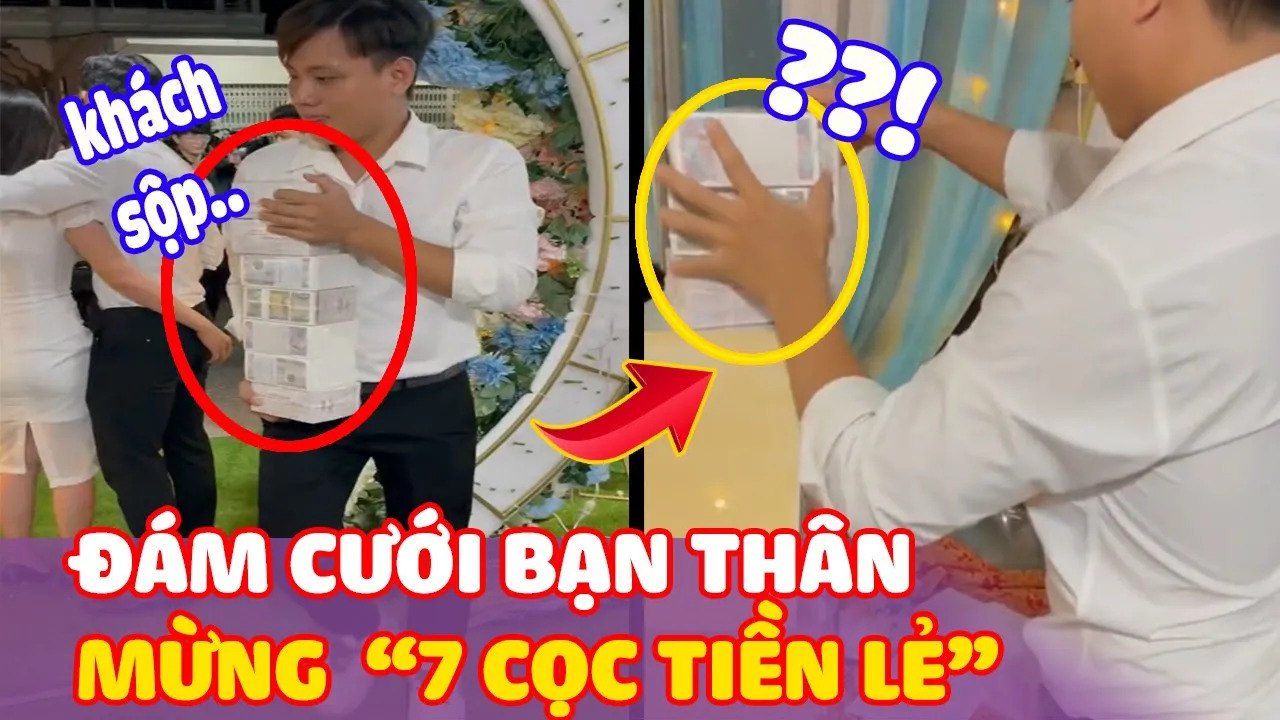 Đám cưới bạn thân “CHƠI LỚN” khi mang theo “7 CỌC TIỀN LẺ” đến chúc mừng | Thiệt Bất Ngờ