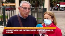 Aumentaron las enfermedades respiratorias en España