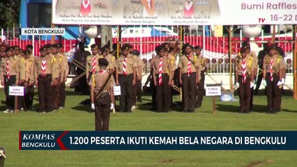 1.200 Peserta Ikuti Kemah Bela Negara di Bengkulu
