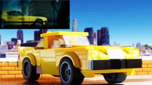 How to build Lego Transformers Bumblebee Camaro MOC - 05