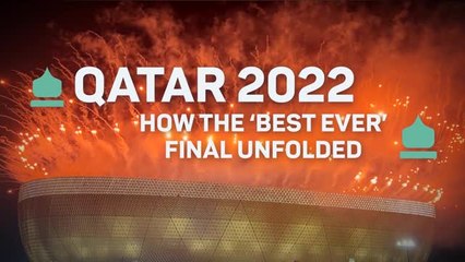 How the 'best ever' World Cup final unfolded
