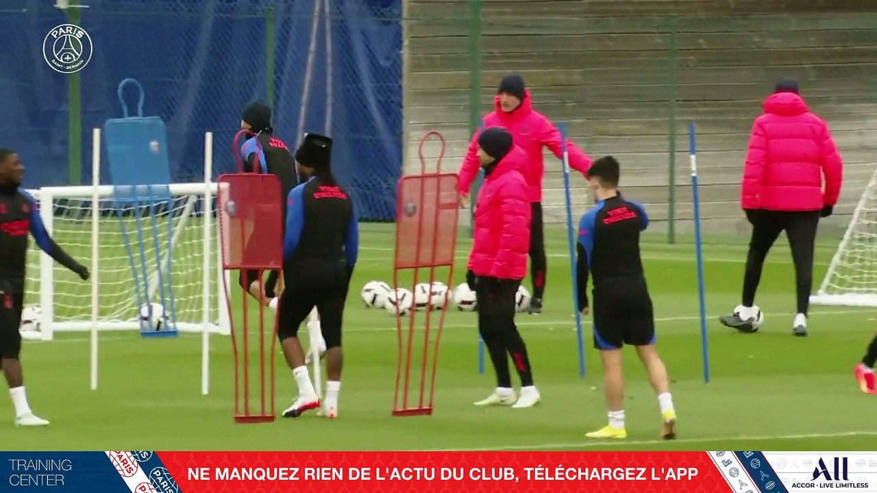 Replay : L'entraînement du Paris Saint-Germain en direct