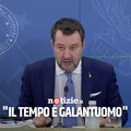 Salvini commenta i presunti finanziamenti dall'estero alla Lega