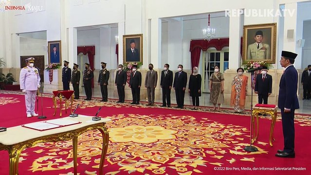 Tiga Pesan Jokowi untuk Panglima TNI Yudo Margono