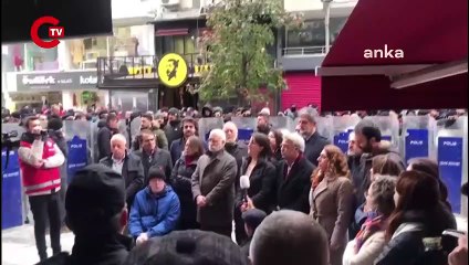 HDP'nin 'tokat' protestosuna polis müdahalesi