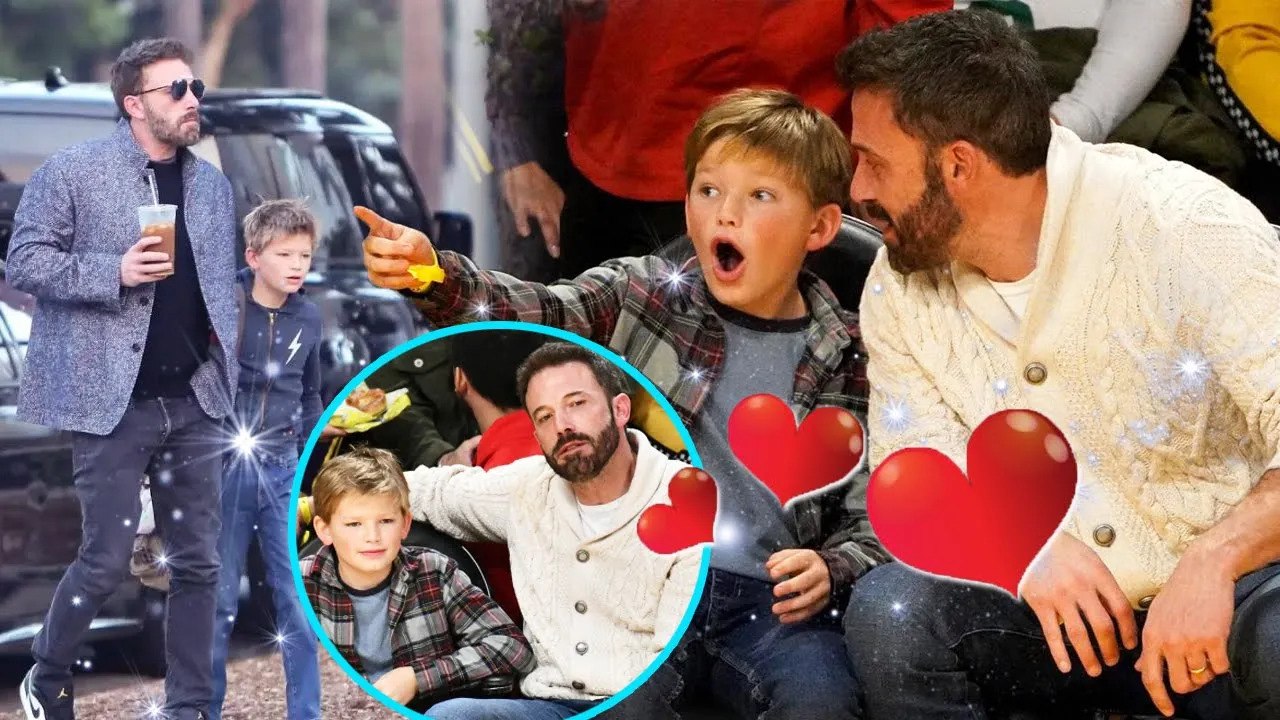 Ben Affleck spends time pampering his son Samuel when not with his wife JLo
