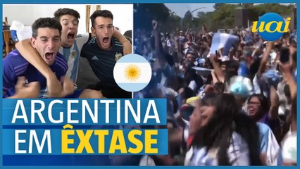 Reação dos argentinos ao tricampeonato da Copa do Mundo