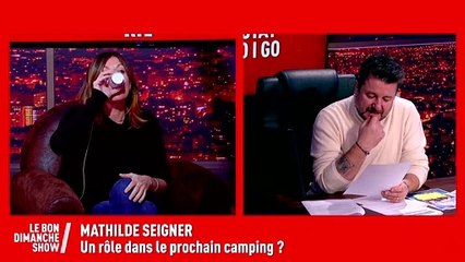 EXCLU VIDÉO - Mathilde Seigner absente du dernier volet du film Camping : "Je ne voulais pas"