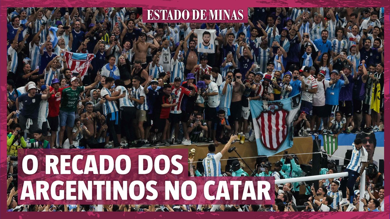 O recado dos argentinos no Catar para os brasileiros