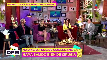Mauricio Islas reacciona a dificultades médicas de Mariana Seoane y Rebecca Jones