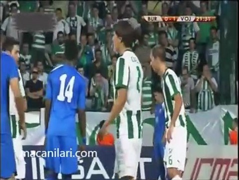 Bursaspor 0-3 FK Vojvodina Novi Sad 08.08.2013 - 2013-2014 European League 3rd Qualifying Round 2nd Leg