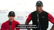 'I used to be good!' - Tiger Woods jokes with surprised son Charlie
