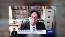 Jail Supt. Ricardo Zulueta na dawit sa Percy Lapid case, hindi nagtatago, ayon sa kanyang abogado | Saksi