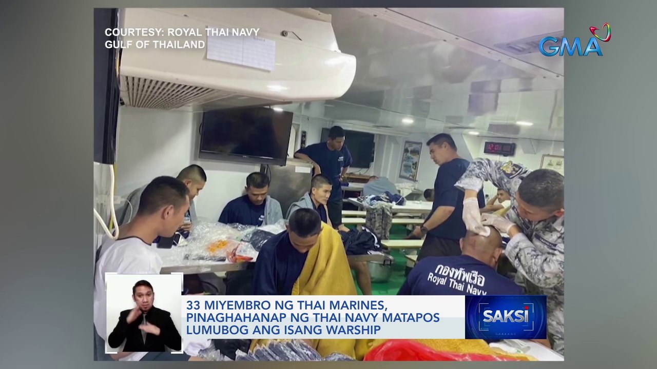 33 miyembro ng Thai Marines, pinaghahanap ng Th...