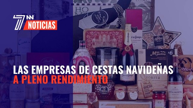 Las empresas de cestas navideñas a pleno rendimiento