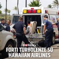 Forti turbolenze causano danni su un volo di Hawaiian Airlines: 11 feriti