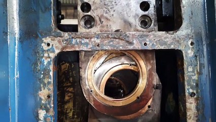 Knuckle jonit power press repair #mechanicallogic #powerpress