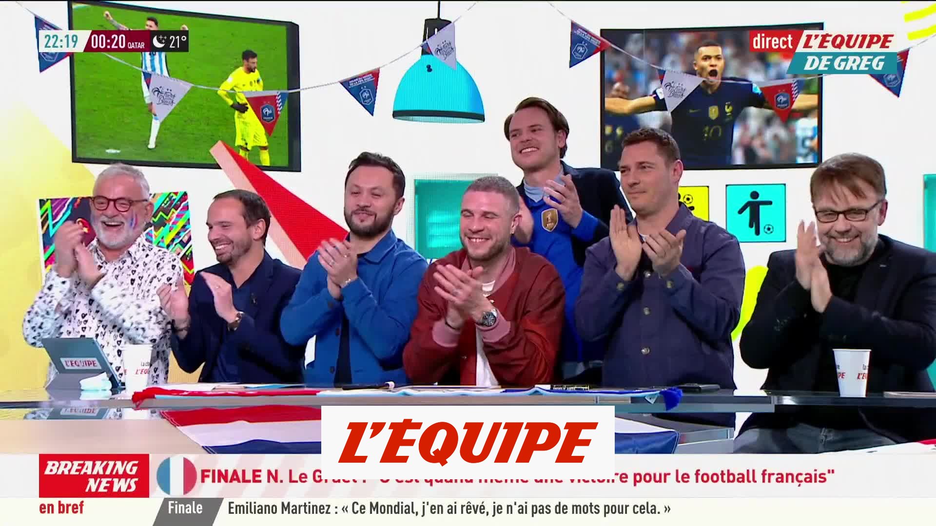 Le best of des émissions de la chaine L'Équipe - Foot - Coupe du monde 2022  - Vidéo Dailymotion