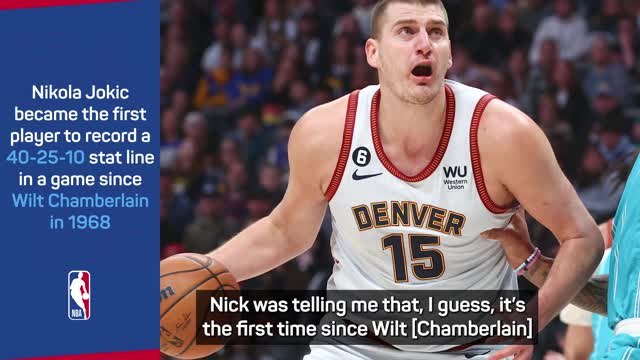 Jokic a 'generational talent' - Malone