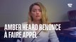 Procès Amber Heard-Johnny Depp: l'actrice renonce à faire appel