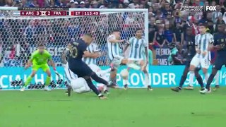 Kylian Mbappe 2nd Penalty Goal (Hattrick) - Argentina vs France 3-3 18/12/2022