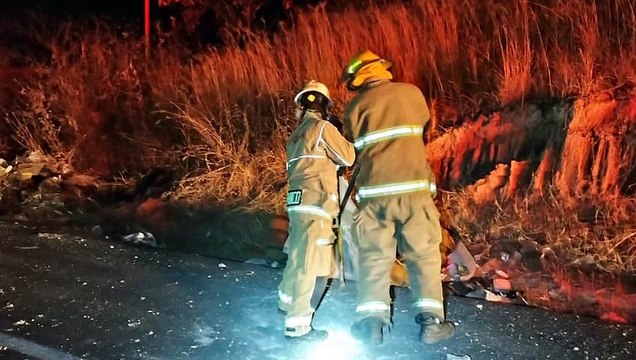 Seis lesionados dejó un choque sobre carretera a Colotlán, entre ellos dos menores de edad