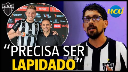 Atlético: Bruno Fuchs é apresentado; Betinho pede cautela