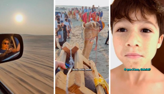 'Areia no bumbum': Fernanda Gentil revela perrengue chique no Catar