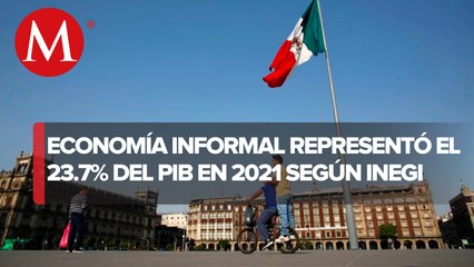 Economía informal aumenta participación en el PIB a 23.7%: Inegi