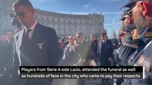 Mourners fill the streets of Rome in memory of Mihajlovic