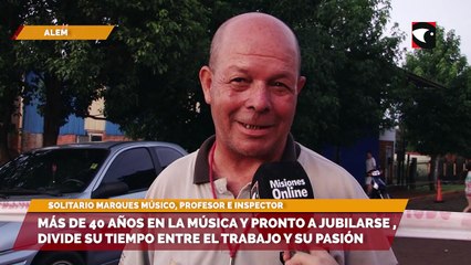 Solitario marques musico, profesor e inspector